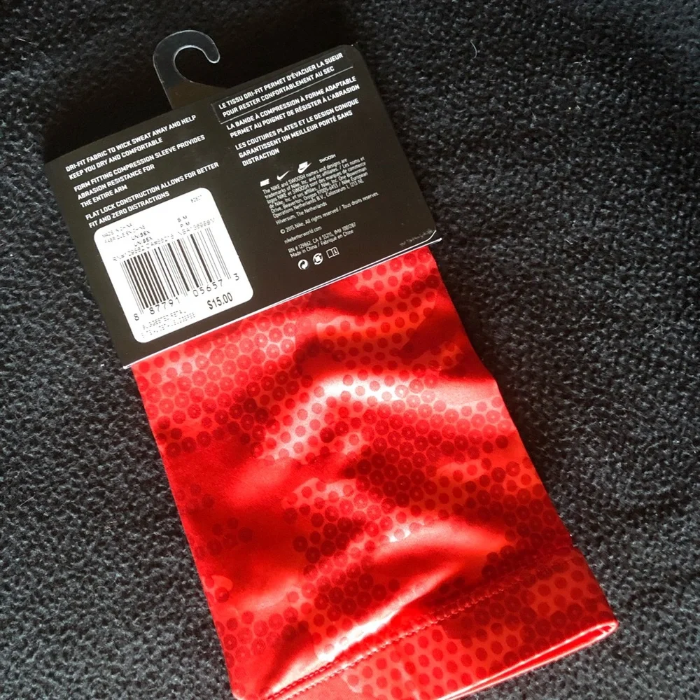 Nike Pro Hunt 2.0 sleeve red - Picture 2 of 2